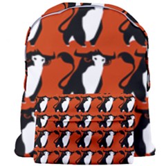  Bull In Comic Style Pattern - Mad Farming Animals Giant Full Print Backpack by DinzDas