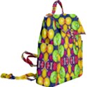 Fruits And Vegetables Pattern Buckle Everyday Backpack View2