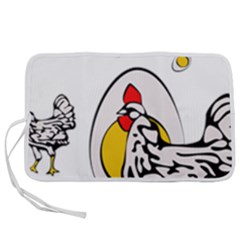 Roseanne Chicken, Retro Chickens Pen Storage Case (m) by EvgeniaEsenina