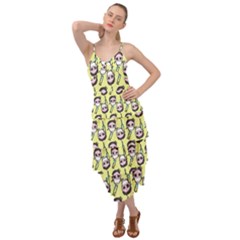Doctor Pattern Layered Bottom Dress by snowwhitegirl