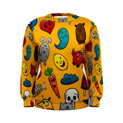 Graffiti Characters Seamless Ornament Women s Sweatshirt by Amaryn4rt