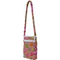 Doughnut Doodle Colorful Seamless Pattern Multi Function Travel Bag View2