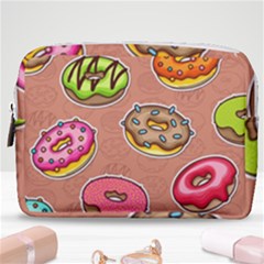 Doughnut Doodle Colorful Seamless Pattern Make Up Pouch (medium) by Amaryn4rt