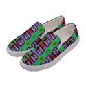 Corridor Nightmare Women s Canvas Slip Ons View2
