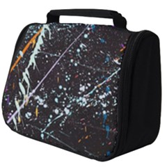 Abstract Colorful Texture Full Print Travel Pouch (big) by Amaryn4rt