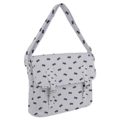 Vintage Car Motif Prin Pattern 2001 Buckle Messenger Bag by dflcprintsclothing