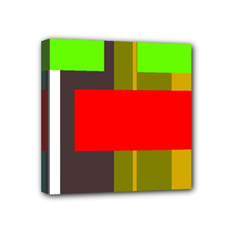 Serippy Mini Canvas 4  X 4  (stretched) by SERIPPY