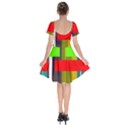 SERIPPY Short Sleeve Bardot Dress View2