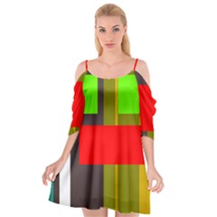 Serippy Cutout Spaghetti Strap Chiffon Dress by SERIPPY