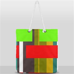 Serippy Full Print Rope Handle Tote (large) by SERIPPY