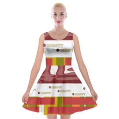 Serippy Velvet Skater Dress by SERIPPY