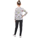 Cute-baby-animals-seamless-pattern Kids  Long Mesh Tee View2