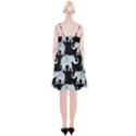 Elephant-pattern-background Spaghetti Strap Velvet Dress View2