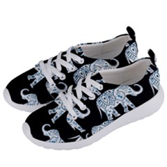 Elephant-pattern-background Women s Lightweight Sports Shoes by Sobalvarro