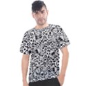 Vector-eclectic-fabric-seamless-pattern-animal-background-with-baroque-ornament Men s Sport Top View1