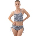 Vector-eclectic-fabric-seamless-pattern-animal-and-plaid-background-with-baroque-ornament Mini Tank Bikini Set View1
