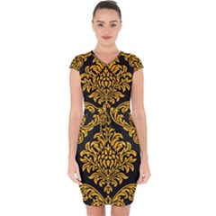 Finesse  Capsleeve Drawstring Dress  by Sobalvarro