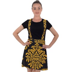 Finesse  Velvet Suspender Skater Skirt by Sobalvarro