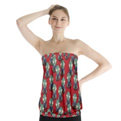 Zombie Virus Strapless Top by helendesigns
