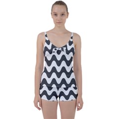 Copacabana  Tie Front Two Piece Tankini by Sobalvarro
