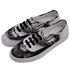 Monster Monkey From The Woods Men s Classic Low Top Sneakers by DinzDas