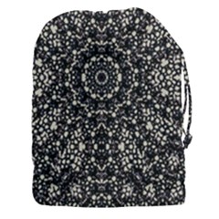 Modern Baroque Print Drawstring Pouch (3xl) by dflcprintsclothing
