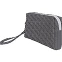 Black And White Triangles Wristlet Pouch Bag (Small) View1