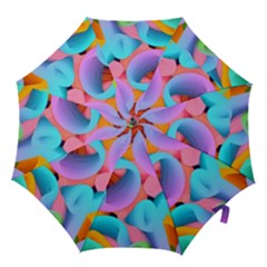 3d Color Swings Hook Handle Umbrellas (medium) by Sparkle