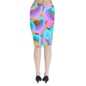 3d Color Swings Midi Wrap Pencil Skirt View2
