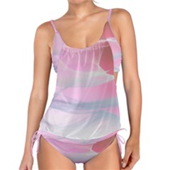 Pink Fractal Tankini Set by Sparkle