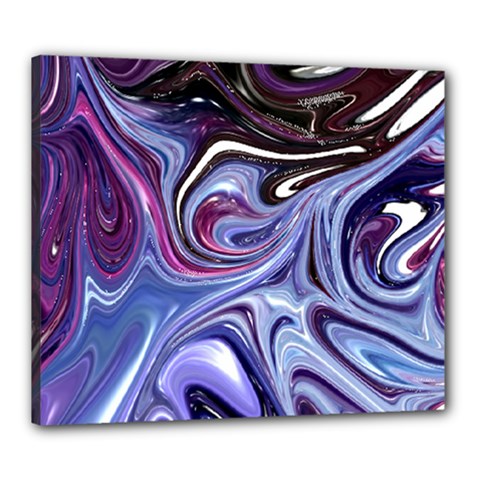 Galaxy Canvas 24  X 20  (stretched) by Sparkle