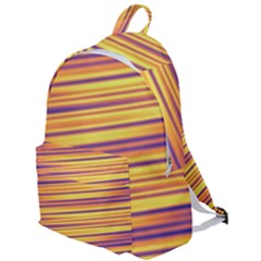 Orange Strips The Plain Backpack by Sparkle