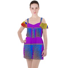 Effect 20190202 214806 Sherellerippydec42019or Ruffle Cut Out Chiffon Playsuit by SERIPPY