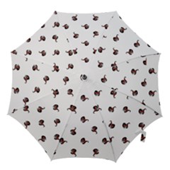 Ugly Monster Fish Drawing Hook Handle Umbrellas (medium) by dflcprintsclothing