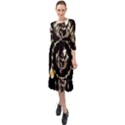 Img-1585062187612 Ruffle End Midi Chiffon Dress View1