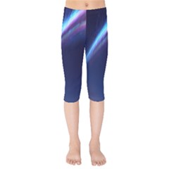 Light Fleeting Man s Sky Magic Kids  Capri Leggings  by Mariart
