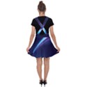 Light Fleeting Man s Sky Magic Velvet Suspender Skater Skirt View2