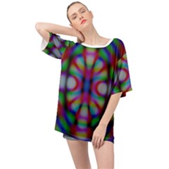 Carnivale Oversized Chiffon Top by Angelandspot