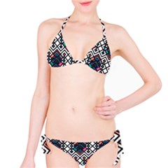 Boho Geometric Classic Bikini Set by tmsartbazaar