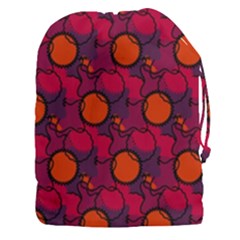 Abstract Camo Drawstring Pouch (3xl) by tmsartbazaar