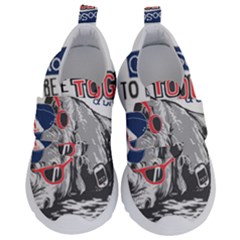 Choose To Be Tough & Chill Kids  Velcro No Lace Shoes by Bigfootshirtshop