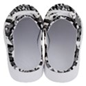 Black and White Camouflage Pattern Half Slippers View4