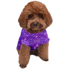 Geometric Galaxy Pattern Print Dog T-shirt by dflcprintsclothing