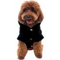Rich Ebony Dog Coat View1