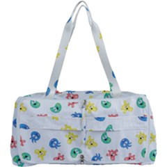 Cute Cartoon Germs Viruses Microbes Multi Function Bag by SpinnyChairDesigns