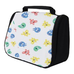 Cute Cartoon Germs Viruses Microbes Full Print Travel Pouch (small) by SpinnyChairDesigns