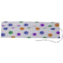 Cartoon Corona Virus Covid 19 Roll Up Canvas Pencil Holder (L) View2