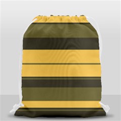 Vintage Yellow Drawstring Bag (small) by tmsartbazaar