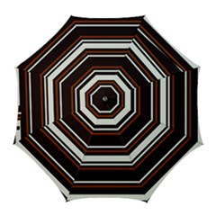 Classic Coffee Brown Golf Umbrellas by tmsartbazaar