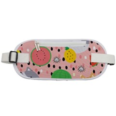 Cats And Fruits  Rounded Waist Pouch by Sobalvarro